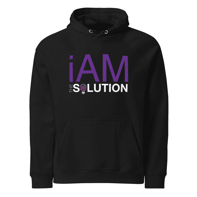 Unisex eco raglan hoodie